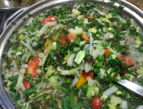 13 vegetable soup