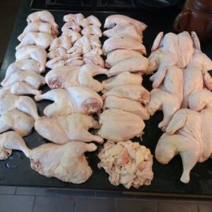 Indigo house chicken parts for the freezer